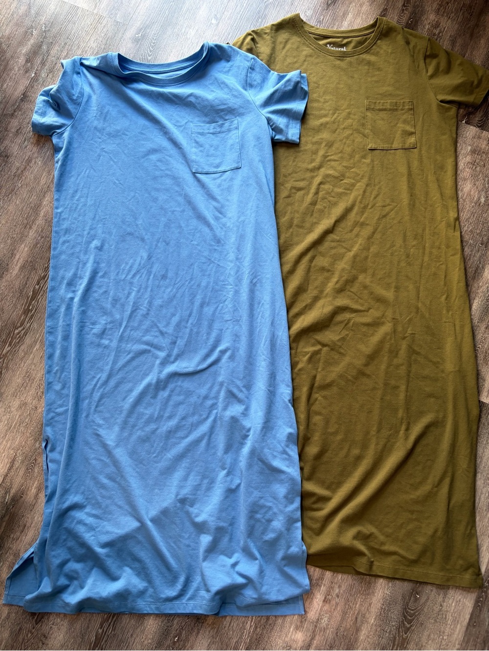 Natural Reflections Short Sleeve Maxi Dresses